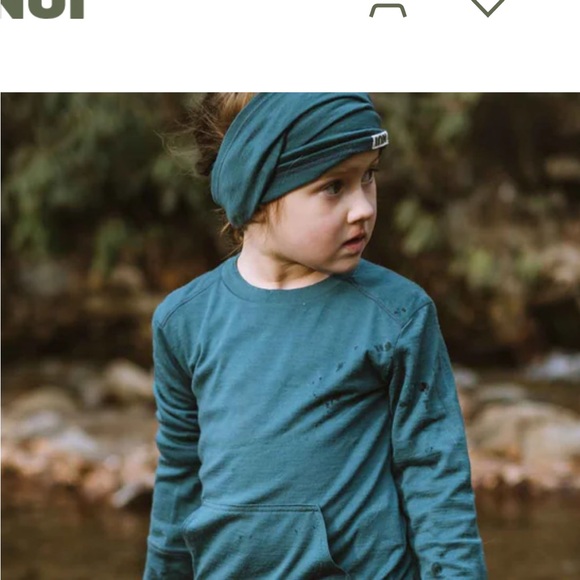 Nui Navy Merino Wool Top - Picture 1 of 7